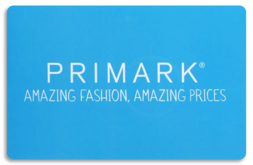 Primark Gift Card & Vouchers| Buy Online