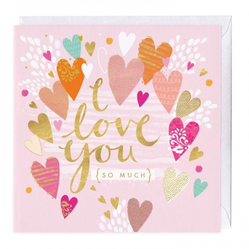 Love You So Much Greeting Card Greeting Card| Buy Online